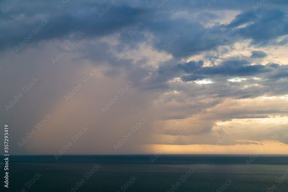  Tropical Storm Cloudscape Seascape Rain