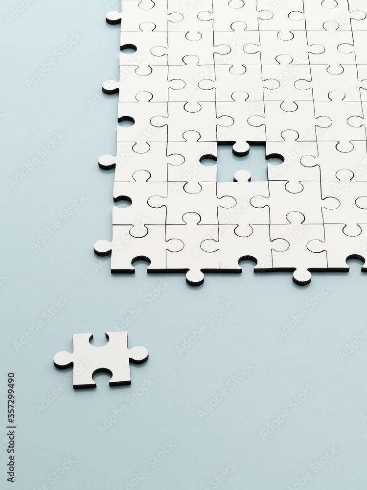Missing jigsaw piece Missing jigsaw piece