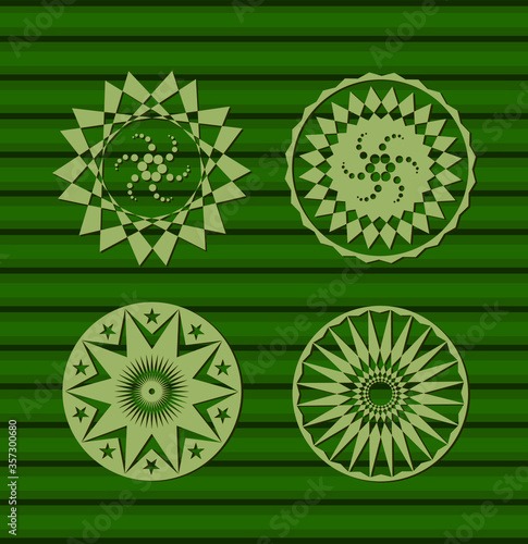 Crop circles extraterrestrial alien mysterious shapes.