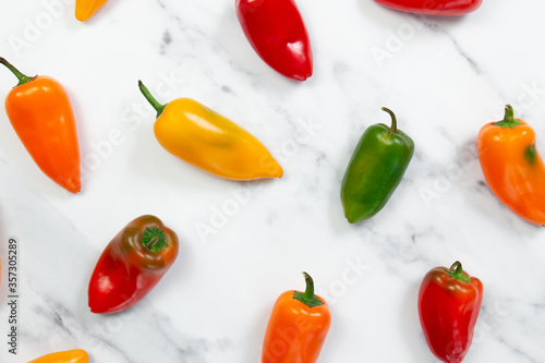Wallpaper Mural vegetables on a white background Torontodigital.ca