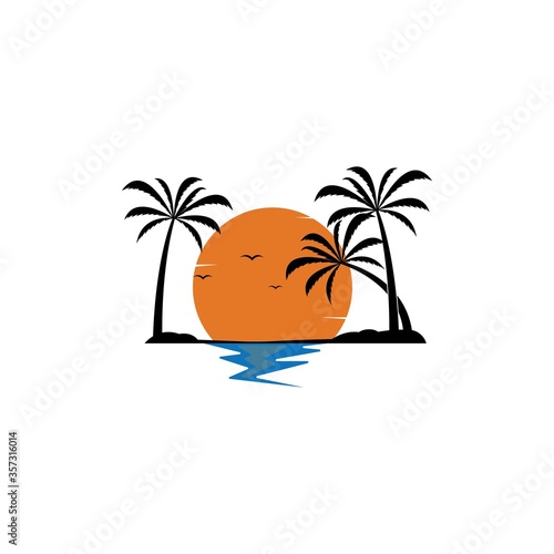 summer logo vector