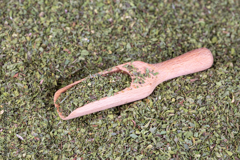 Obraz premium Piece of natural homemade dry mint