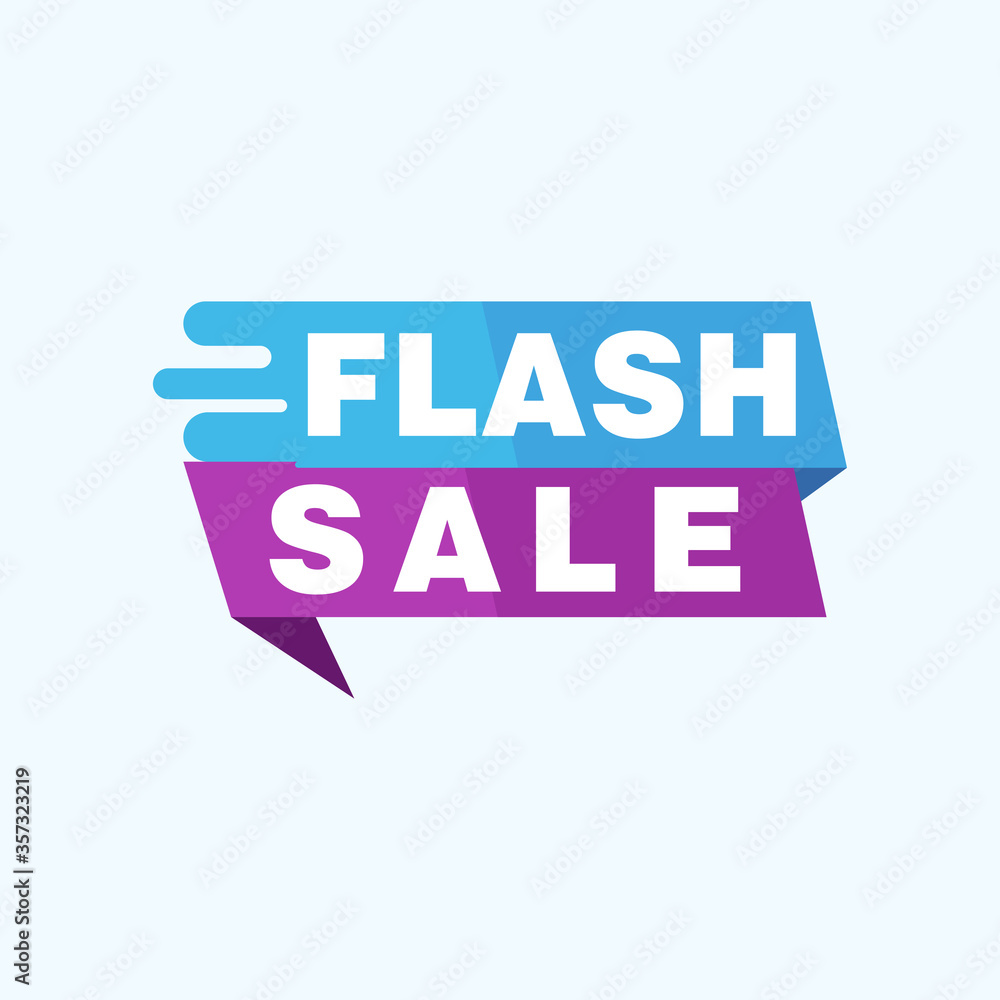 Flash Sale banner template design.Vector illustration. Flash Sale banner template design.Vector illustration.