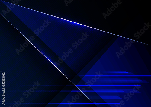 Speed motion futuristic blue background. © Nack Thanakorn