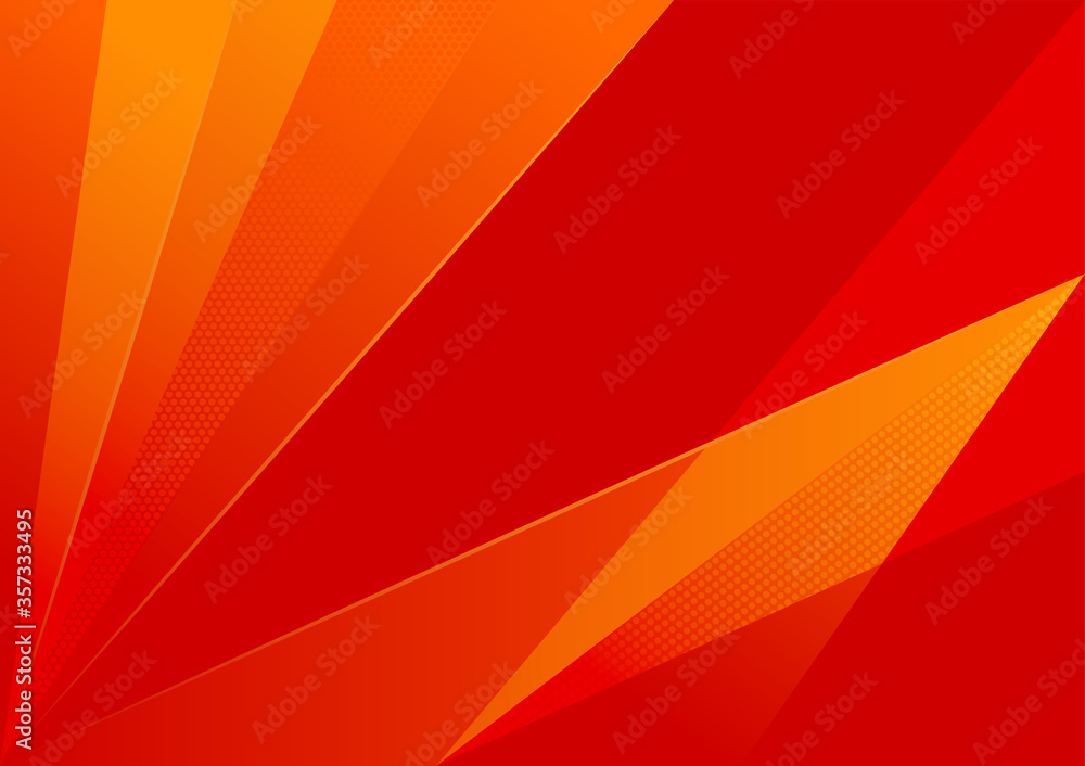 Abstract gradient geometric shape background.