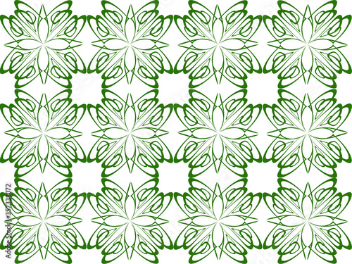 Seamless pattern design with floral background elements, beautiful ornaments