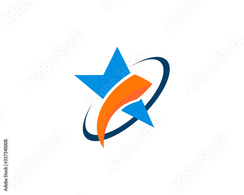 Free Download Star swoosh and arrow - GFXLoad