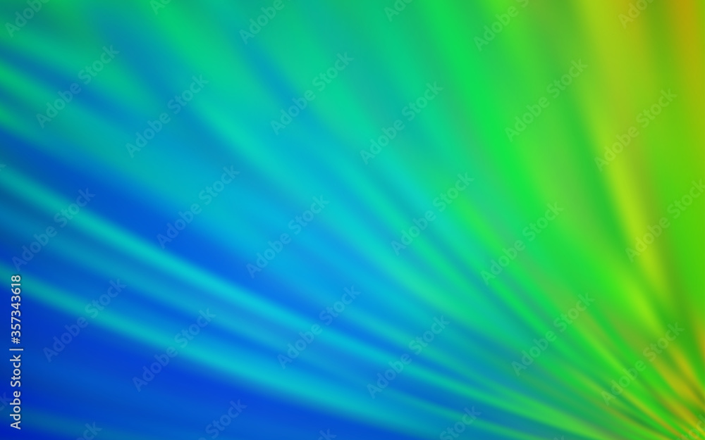 Light Blue, Green vector background with stright stripes. Light Blue, Green vector background with stright stripes.