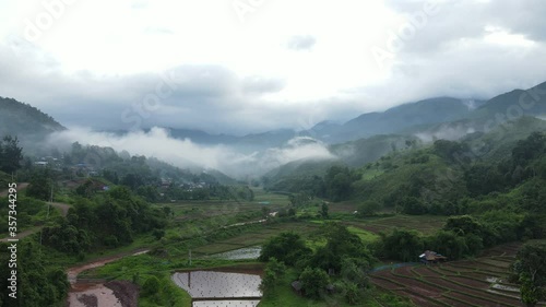 view of the mountains