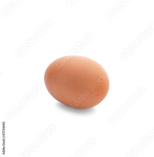 chicken egg an isolated on white background
