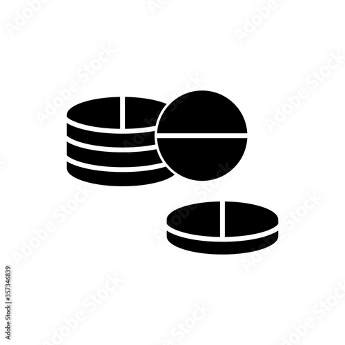 Pill Icon Vector design Template