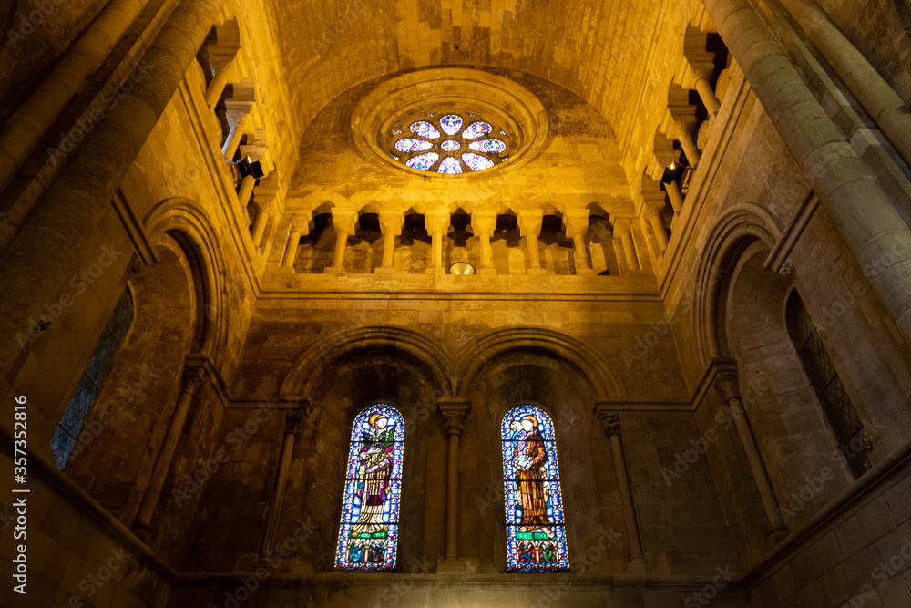 Obraz premium Ancient church interior