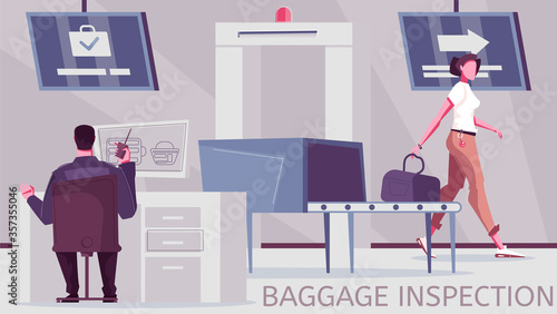 Baggage Inspection Flat Composition