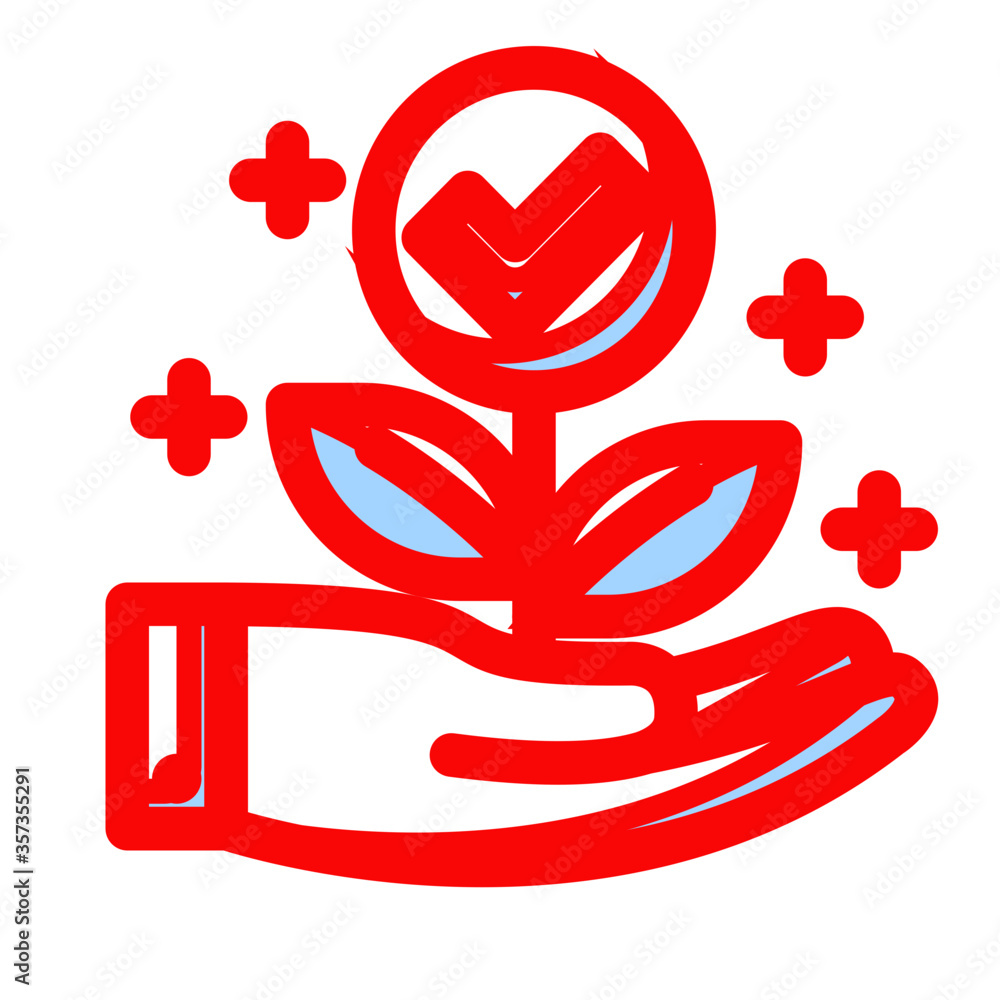 vector illustration of a red and white ribbon vector illustration of a red and white ribbon