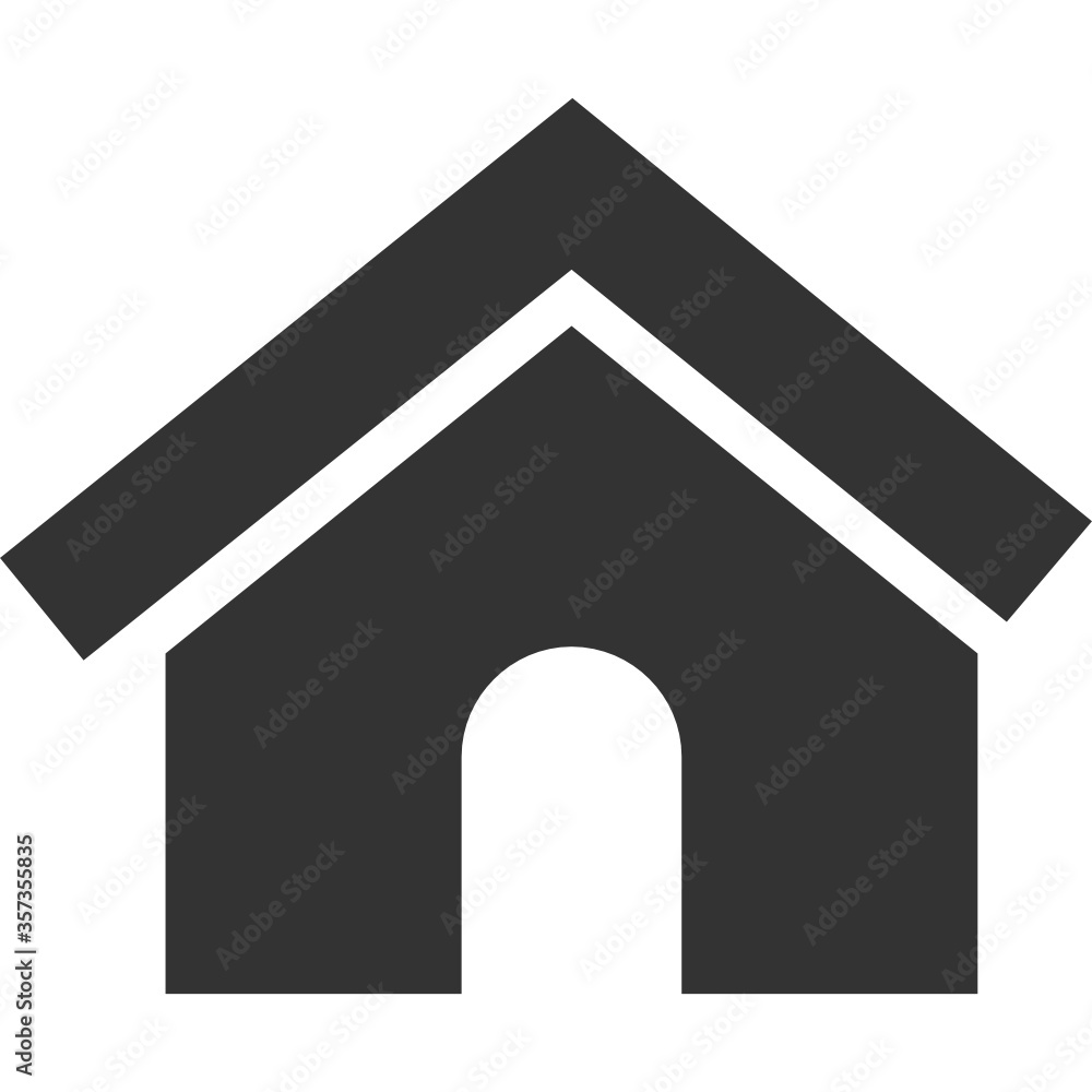 house icon on white background house icon on white background