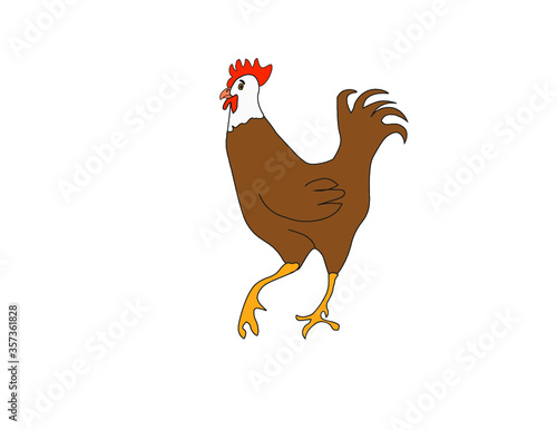 logo illustrazione per gallo galletto per arrosto griglia barbecue bbq involucro sacchetto rosticceria macelleria polleria