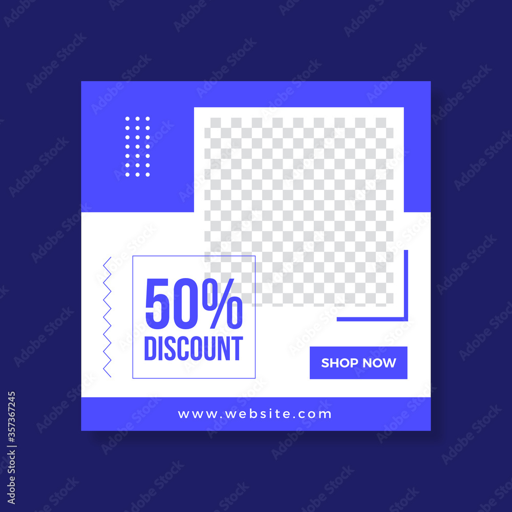Social Media Post Template, Modern Creative Social Media Post Template, Modern Creative
