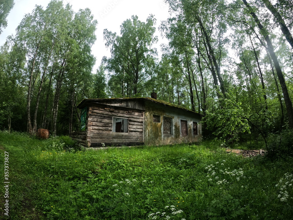 Obraz premium old abandoned house