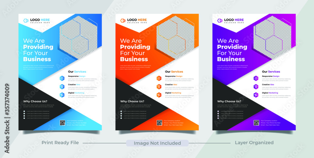 Corporate flyer template Corporate flyer template