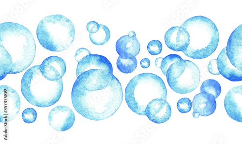 Bubbles, pattern, watercolor (3)