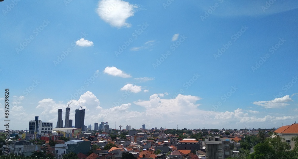 Fototapeta premium panorama of Surabaya 