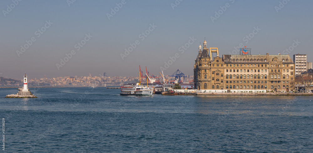 Istanbul, Turkey - located on the Asian side of the Bosporus, Kadiköy is one of the most trendy and racy districts of Istanbul. Here il particular its seaside  