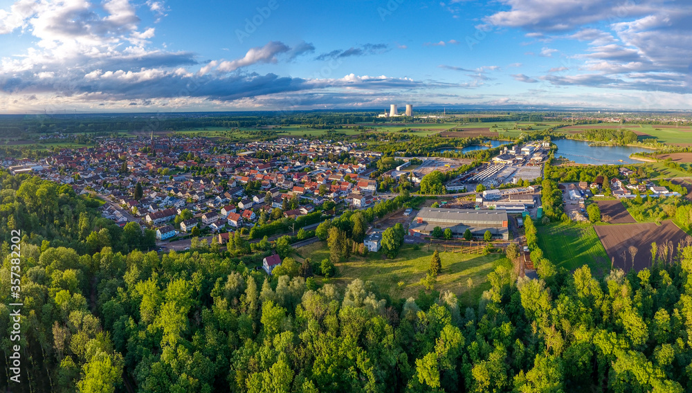 Luftaufnahme Rheinsheim