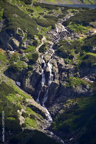 Fototapeta Naklejka Na Ścianę i Meble -  Wodospad Siklawa, Tatrzański Park Narodowy