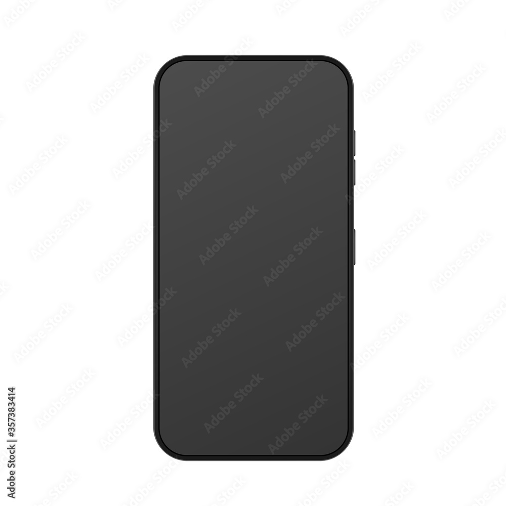 Realistic phone vector. Modern smartphone. Isolated. Realistic phone vector. Modern smartphone. Isolated.