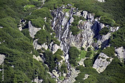 Fototapeta Naklejka Na Ścianę i Meble -  Wodospad Siklawa, Tatrzański Park Narodowy