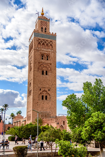 The Kutubiyya Mosque or Koutoubia Mosque is the largest mosque in Marrakesh, Morocco.