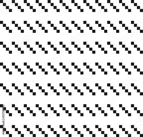 Geometric seamless pixel pattern
