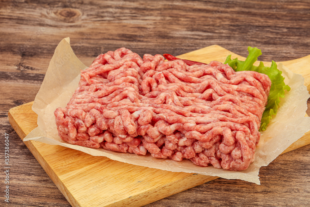 Minced meat - pork and beef Minced meat - pork and beef
