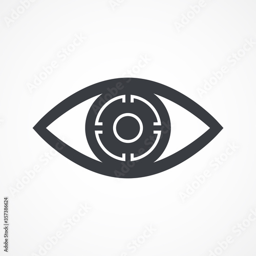Machine Vision, Visual Recognition Icon