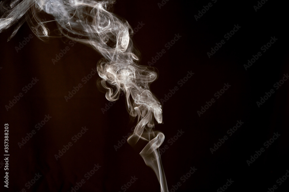 Smoke isolated on dark background Smoke isolated on dark background