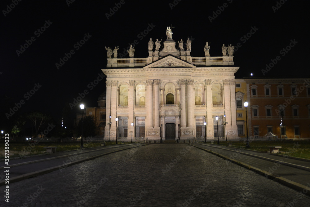 Obraz premium Rzym Bazylika San Giovanni