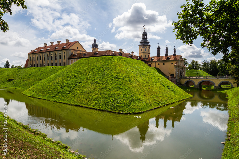 Fototapeta premium Nesvizh Castle. Belarus