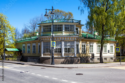 Kitaev's house. (Cottage-Museum of A.S. Pushkin). Pushkin. St. Petersburg. Russia photo