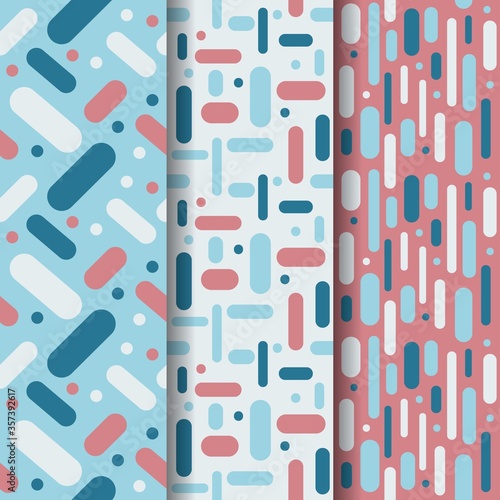 Abstract Design Seamless Pattern Vector for Backgrounds and Textures