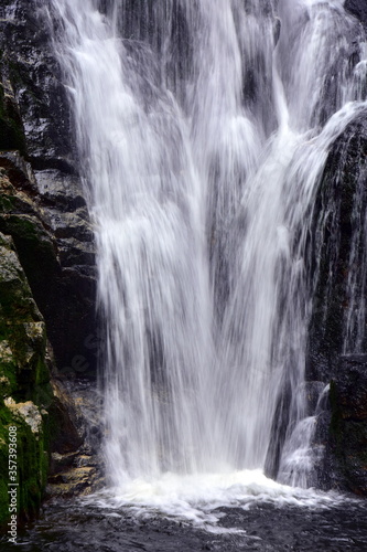Wodospad Kamie  czyka w Karkonoszach. Karkonoski Park Narodowy