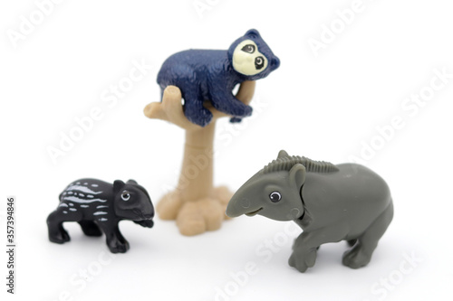 Tiny plastic animals toys for kids