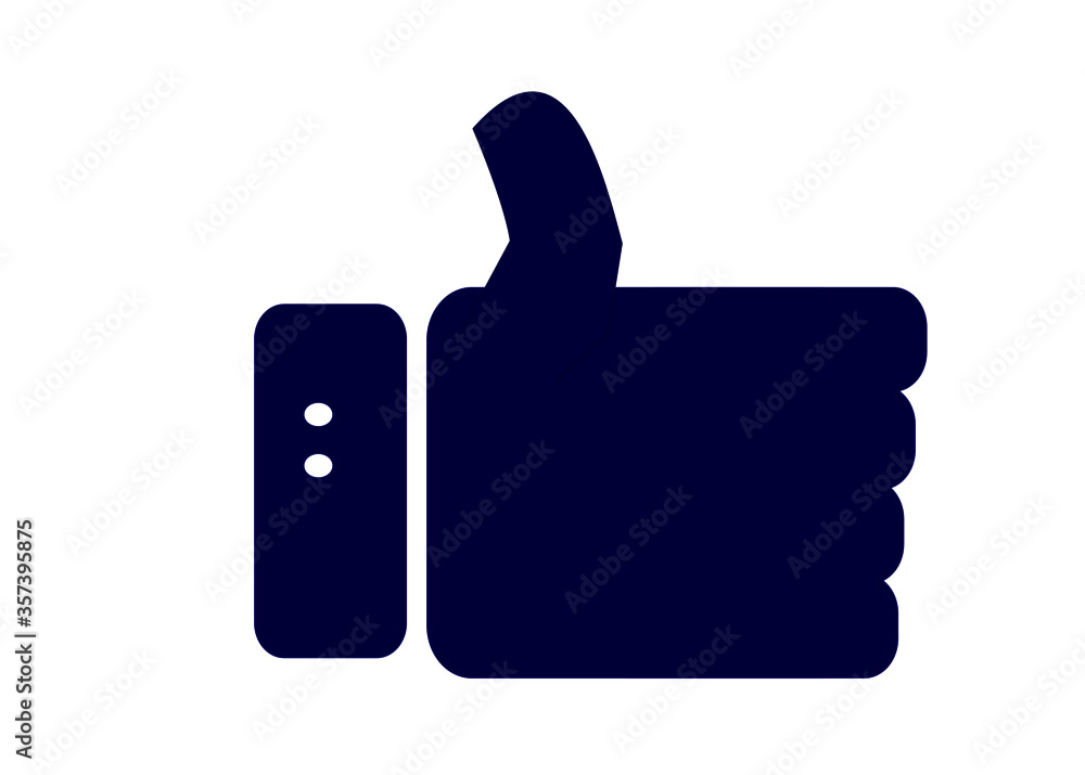 Obraz premium like vector for apps and web