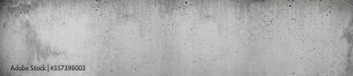 Panel kuchenny z motywem grunge concrete texture in old retro grey long format as panorama with dots holes and scratches in wall