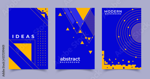 Modern business brochure, banner, page, leaflet, flyer, magazine, cover book template. Vector illustration