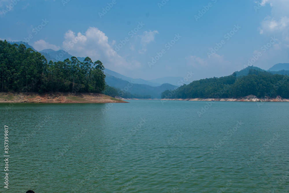 lake in the mountains