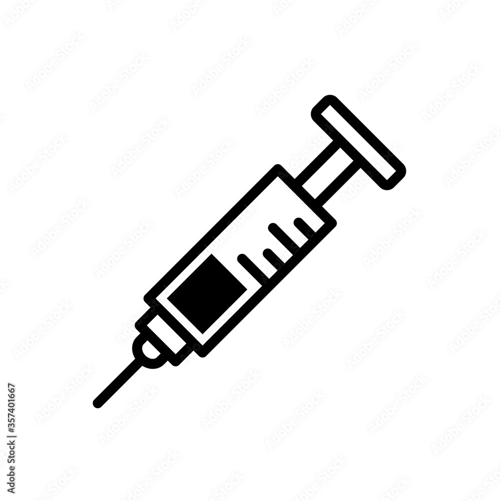 Syringe Medical Icon Vector Illustration Syringe Medical Icon Vector Illustration