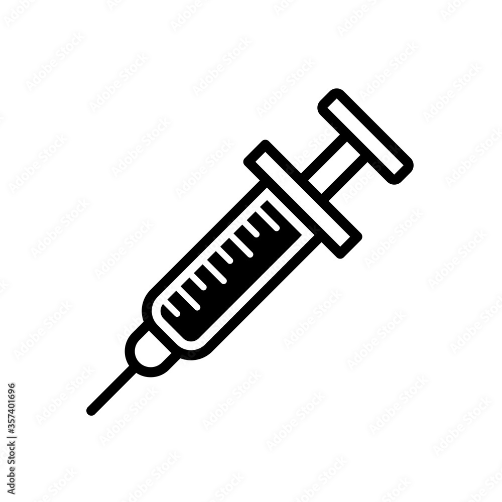 Syringe Medical Icon Vector Illustration Syringe Medical Icon Vector Illustration