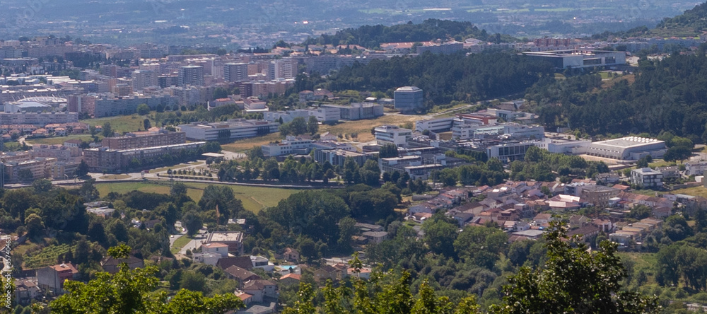 Aerial view of the University of Minho