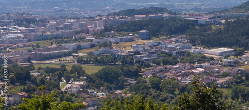 Aerial view of the University of Minho