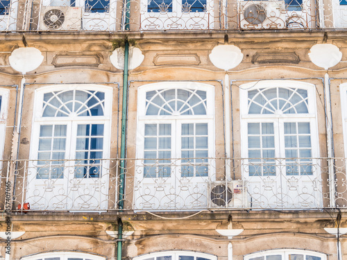 historical center in Guimaraes, Portugal photo